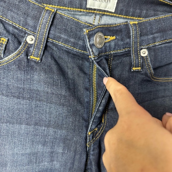 Hudson Women’s Krista Super Skinny Cropped Jean size 27 - Picture 4 of 14